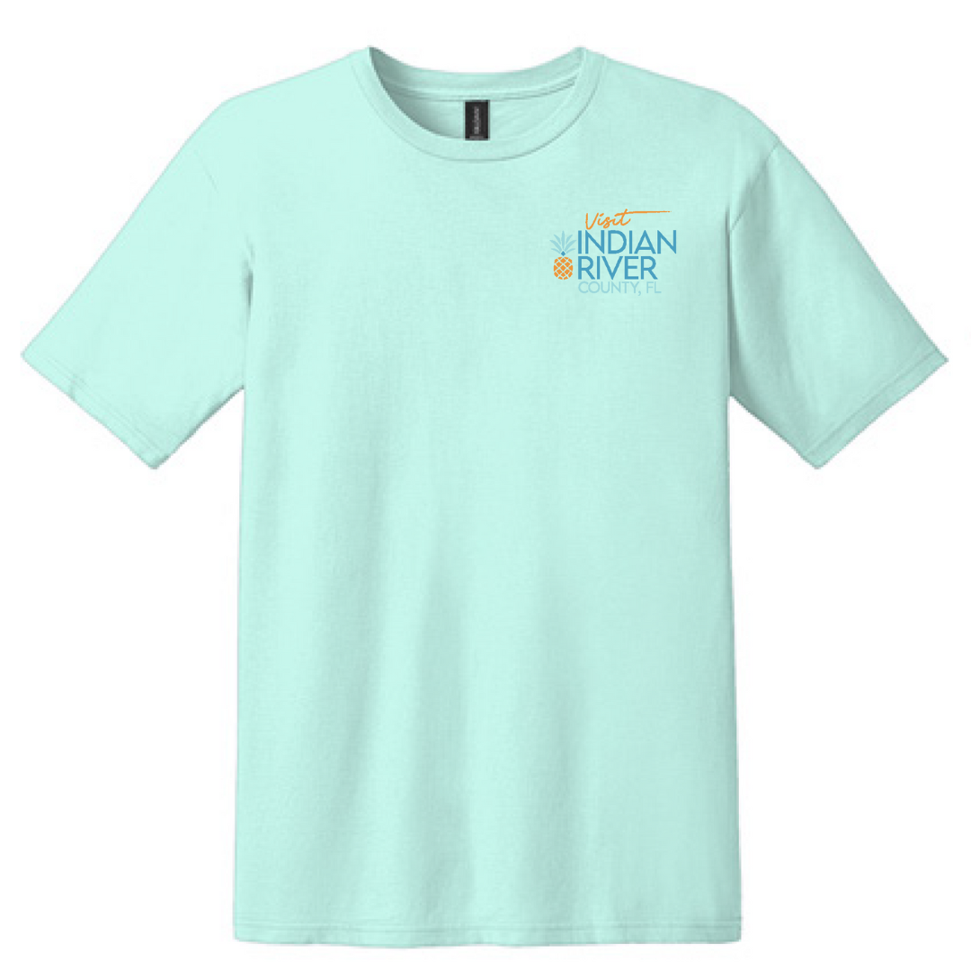 Respect the Locals T-Shirt - Teal Ice