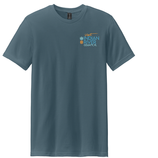 Respect the Locals T-Shirt - Steel Blue