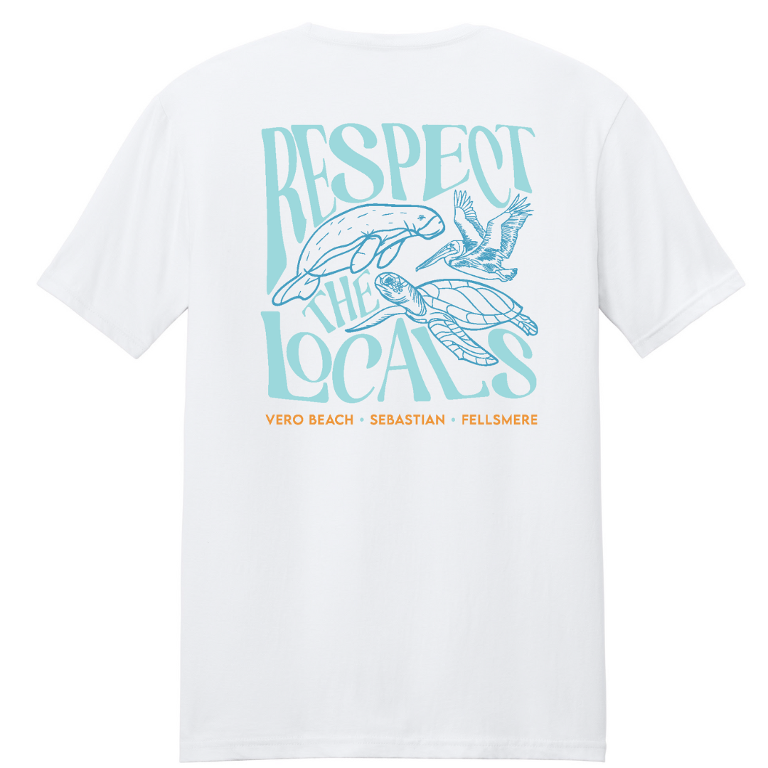 Respect The Locals T-Shirt - White