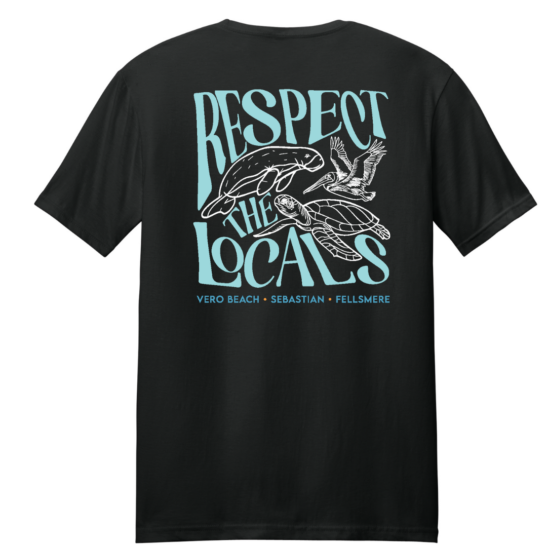 Respect the Locals T-Shirt - Black