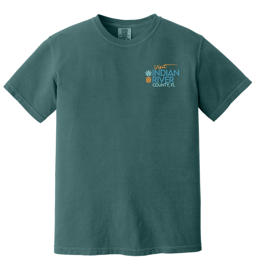 Respect the Locals T-Shirt - Blue Spruce