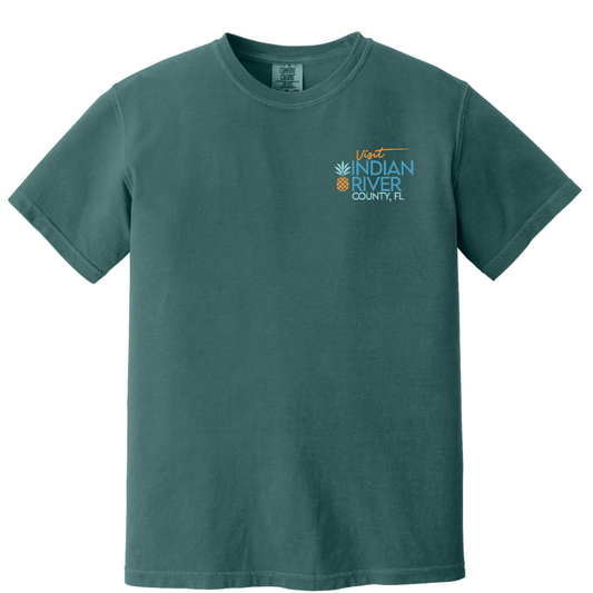 Respect the Locals T-Shirt - Blue Spruce